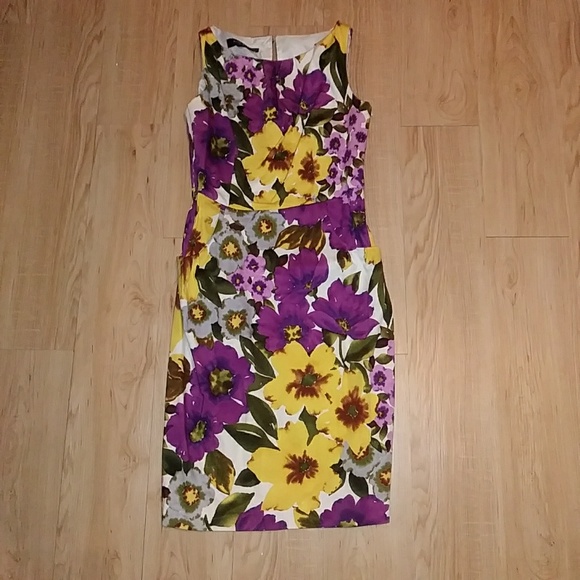 Nine West Dresses & Skirts - Floral sheath dress